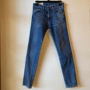 Hollister Blue Skinny Jeans Medium Wash